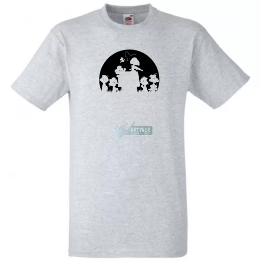 Zombie Snoopy férfi rövid ujjú póló