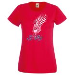 Animal Zebra női rövid ujjú póló