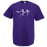 Anime Pulpfiction férfi rövid ujjú póló