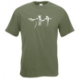 Anime Pulpfiction férfi rövid ujjú póló