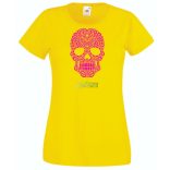 Swirling Sugar Skull női rövid ujjú póló