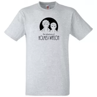   The Adventures of Holmes and Watson férfi rövid ujjú póló
