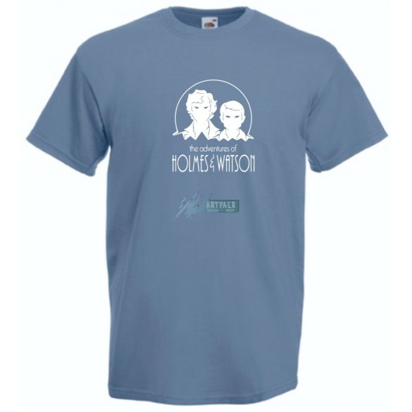 The Adventures of Holmes and Watson férfi rövid ujjú póló