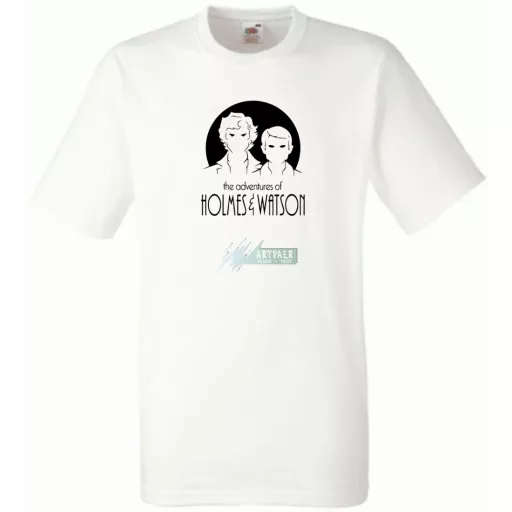 The Adventures of Holmes and Watson férfi rövid ujjú póló