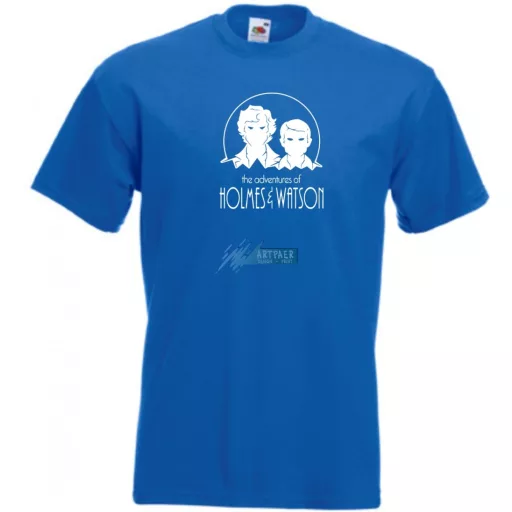 The Adventures of Holmes and Watson férfi rövid ujjú póló