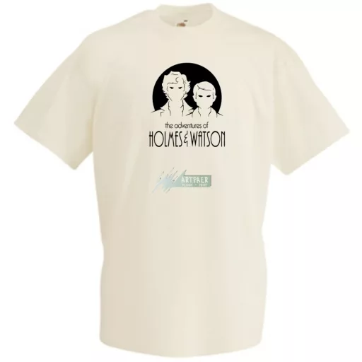 The Adventures of Holmes and Watson férfi rövid ujjú póló