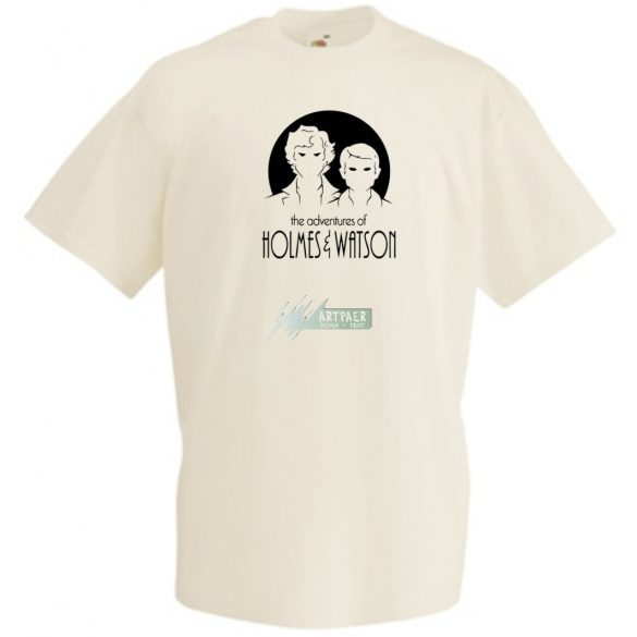 The Adventures of Holmes and Watson férfi rövid ujjú póló