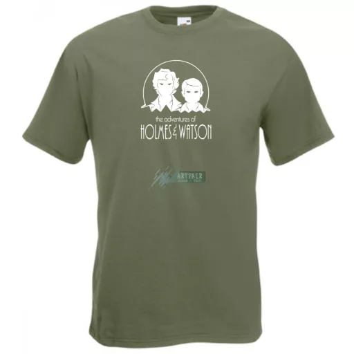 The Adventures of Holmes and Watson férfi rövid ujjú póló