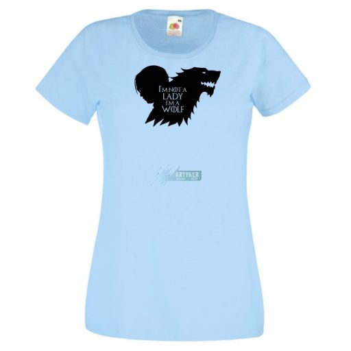 I'm a Wolf - GOT Arya Stark női rövid ujjú póló