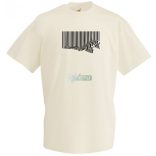 Bar Code Girl férfi rövid ujjú póló