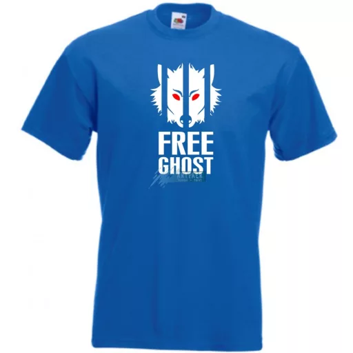 Free Ghost - GOT White Wolf férfi rövid ujjú póló