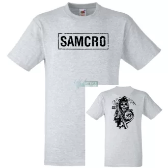 Samcro SOA - 2 old.grafika férfi rövid ujjú póló