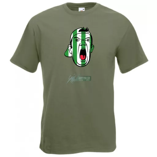 Foci szurkoló Fradi Fan férfi rövid ujjú póló