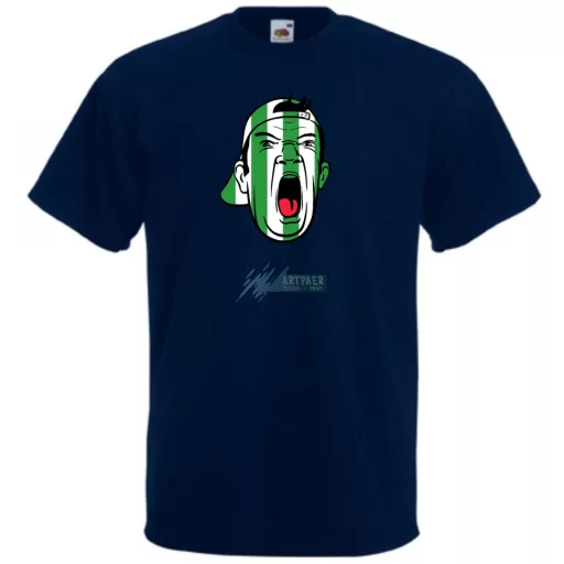 Foci szurkoló Fradi Fan férfi rövid ujjú póló