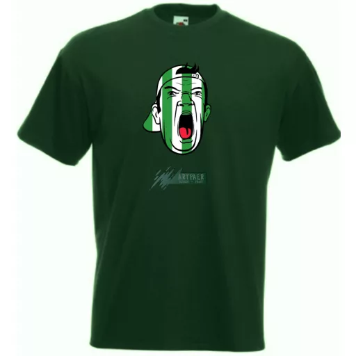 Foci szurkoló Fradi Fan férfi rövid ujjú póló