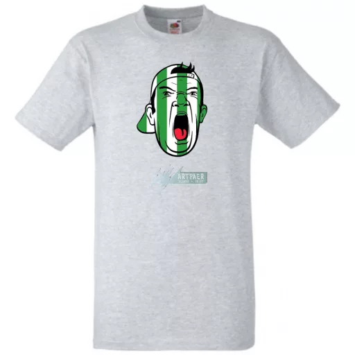 Foci szurkoló Fradi Fan férfi rövid ujjú póló