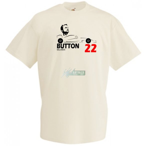 Autóverseny rajongó - Button gyerek rövid ujjú póló