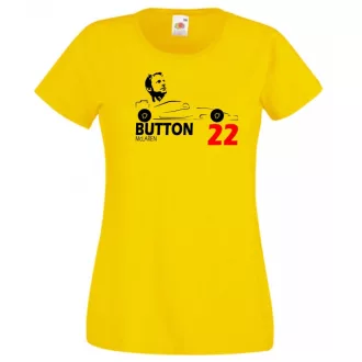 Autóverseny rajongó - Button női rövid ujjú póló