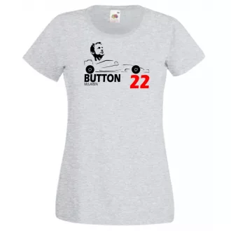 Autóverseny rajongó - Button női rövid ujjú póló