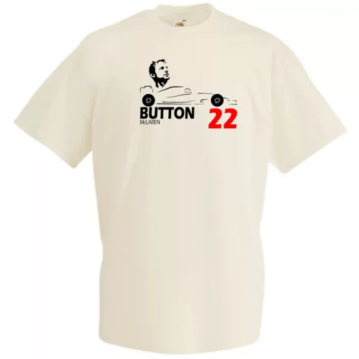 Autóverseny rajongó - Button férfi rövid ujjú póló