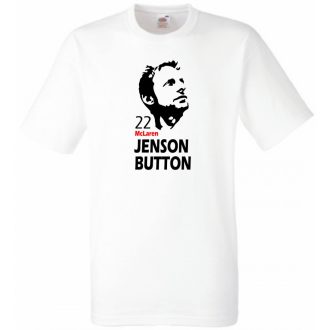 Autóverseny rajongó - Button gyerek rövid ujjú póló