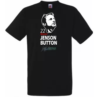 Autóverseny rajongó - Button gyerek rövid ujjú póló