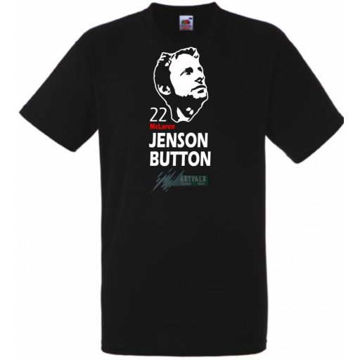 Autóverseny rajongó - Button gyerek rövid ujjú póló