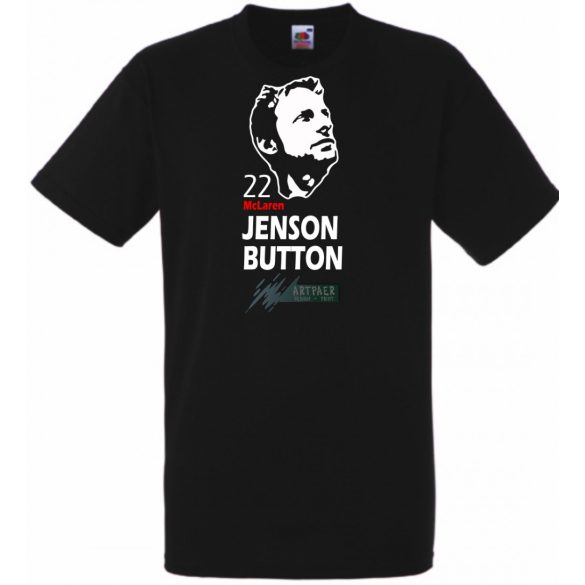 Autóverseny rajongó - Button gyerek rövid ujjú póló