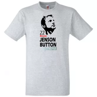 Autóverseny rajongó - Button gyerek rövid ujjú póló