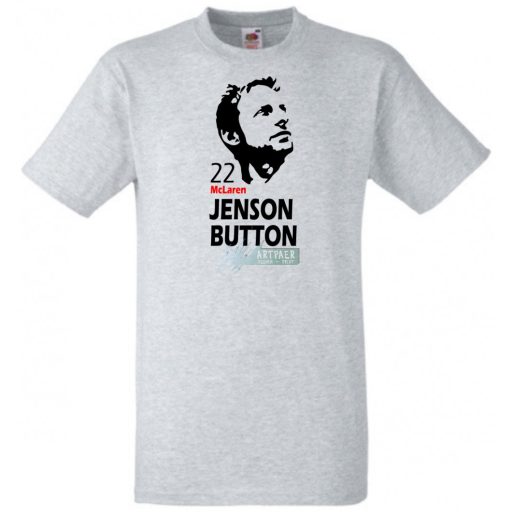 Autóverseny rajongó - Button gyerek rövid ujjú póló