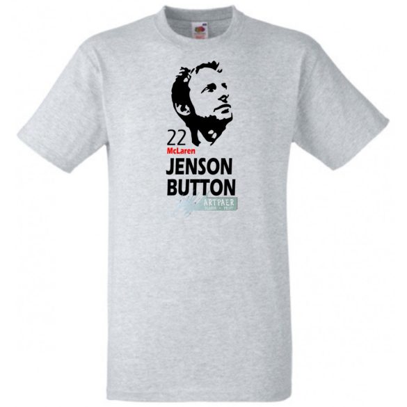 Autóverseny rajongó - Button gyerek rövid ujjú póló