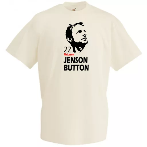 Autóverseny rajongó - Button férfi rövid ujjú póló