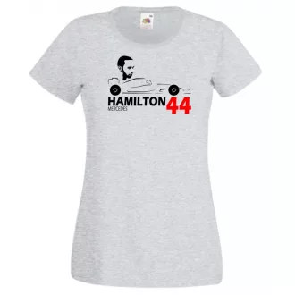 Autóverseny rajongó - Hamilton női rövid ujjú póló