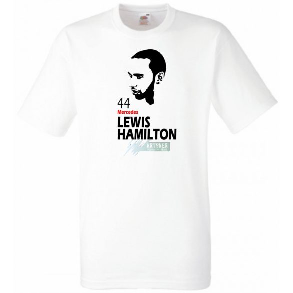 Autóverseny rajongó - Hamilton gyerek rövid ujjú póló