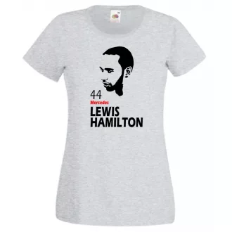 Autóverseny rajongó - Hamilton női rövid ujjú póló