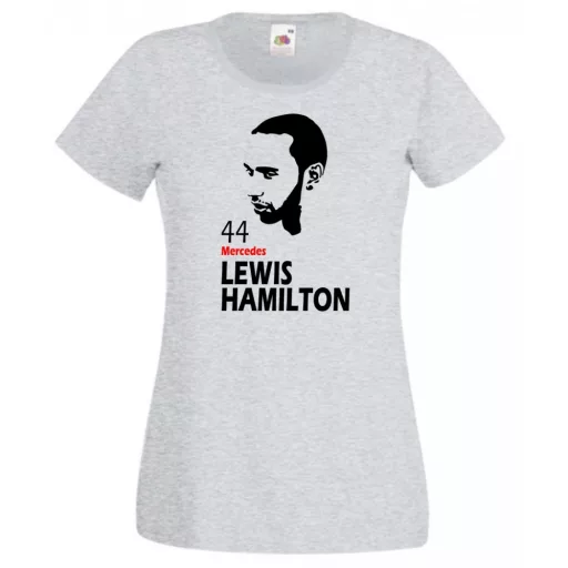 Autóverseny rajongó - Hamilton női rövid ujjú póló