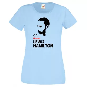 Autóverseny rajongó - Hamilton női rövid ujjú póló