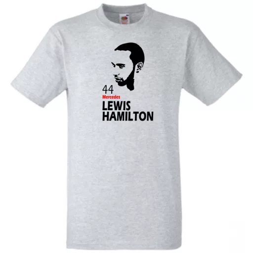 Autóverseny rajongó - Hamilton férfi rövid ujjú póló