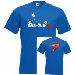   Autóverseny rajongó - Raikkonen 2 oldalas gyerek rövid ujjú póló