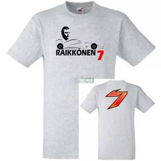  Autóverseny rajongó - Raikkonen 2 oldalas gyerek rövid ujjú póló