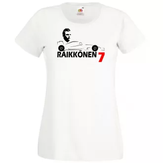 Autóverseny rajongó - Raikkonen női rövid ujjú póló
