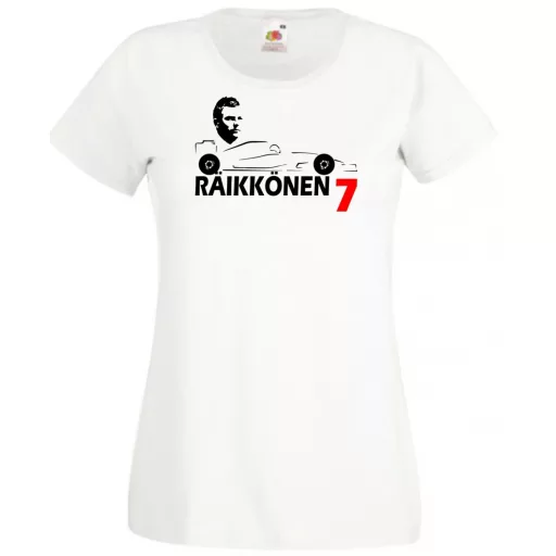 Autóverseny rajongó - Raikkonen női rövid ujjú póló
