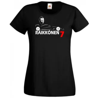 Autóverseny rajongó - Raikkonen női rövid ujjú póló