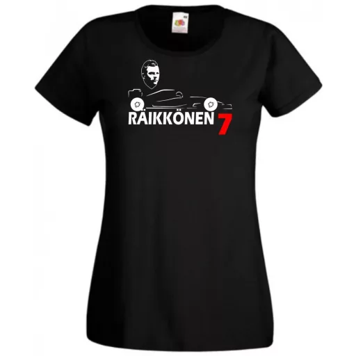 Autóverseny rajongó - Raikkonen női rövid ujjú póló