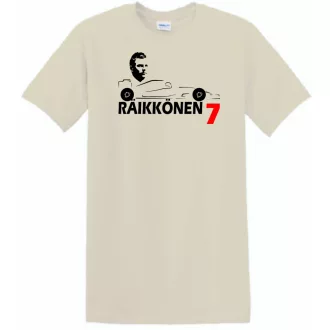 Autóverseny rajongó - Raikkonen férfi rövid ujjú póló