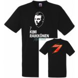 Autóverseny rajongó - Raikkonen 2 oldalas gyerek rövid ujjú póló