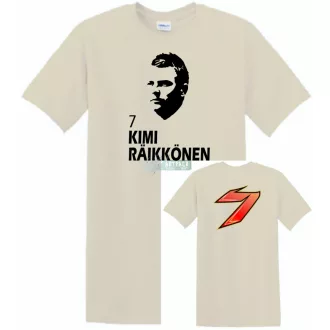   Autóverseny rajongó - Raikkonen 2 oldalas gyerek rövid ujjú póló