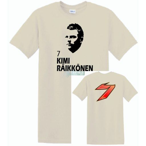 Autóverseny rajongó - Raikkonen 2 oldalas gyerek rövid ujjú póló
