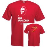 Autóverseny rajongó - Raikkonen 2 oldalas gyerek rövid ujjú póló