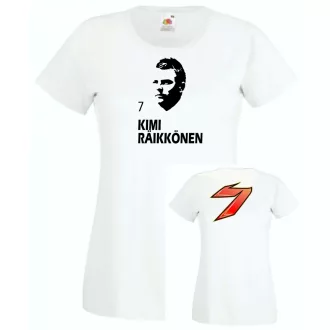 Autóverseny rajongó - Raikkonen női rövid ujjú póló